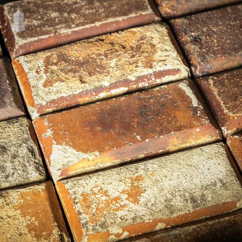 Batch of 790 Salt Glazed Stable Bricks With Distressed Faces – 18 Square Metres