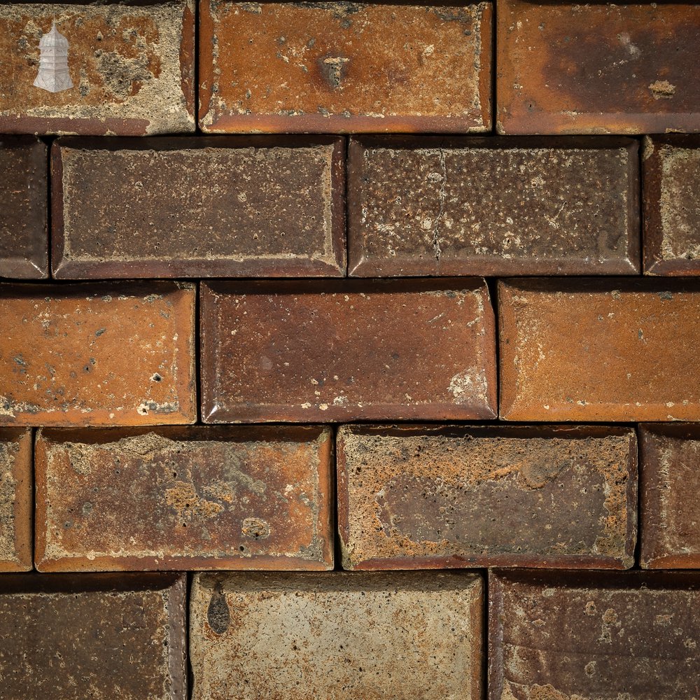 Batch of 790 Salt Glazed Stable Bricks With Distressed Faces – 18 Square Metres