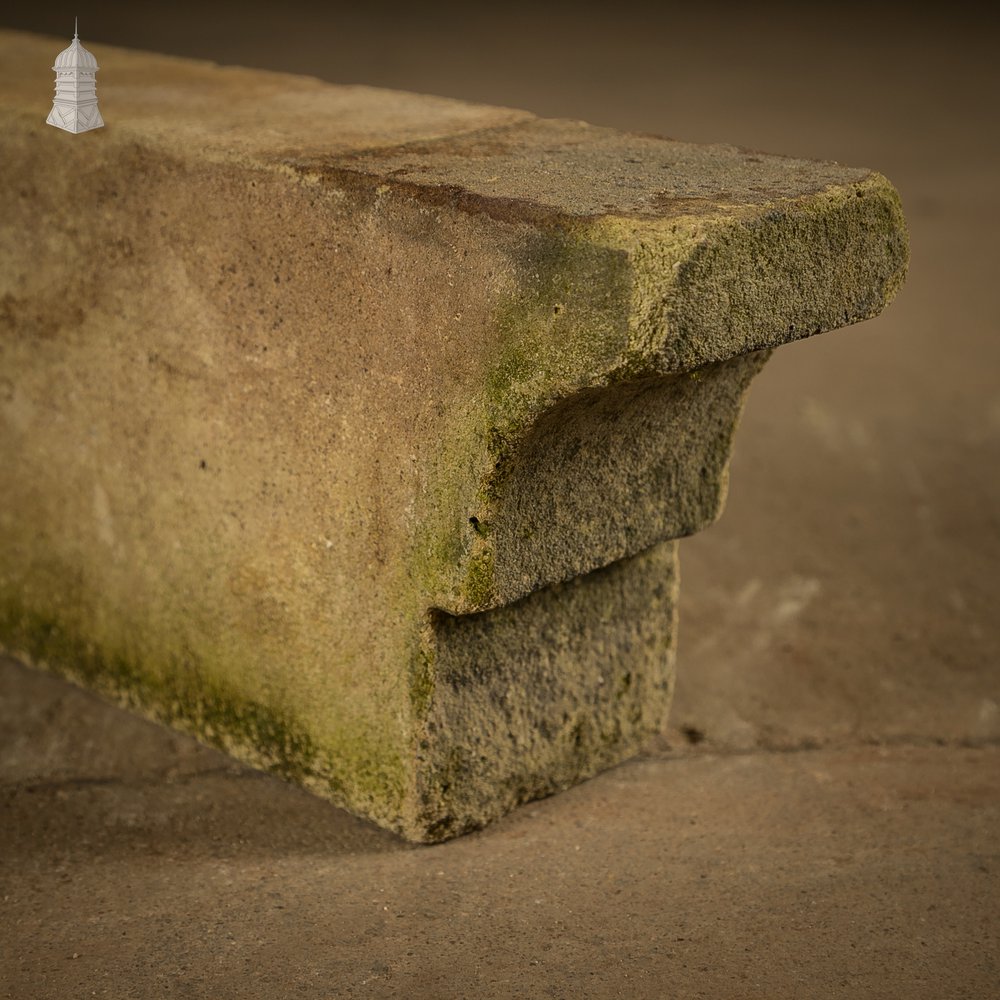 Buff Stepped Header Bricks, Reclaimed