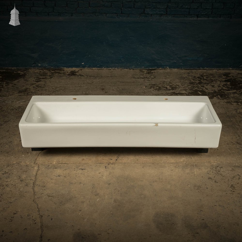 White Trough Sink