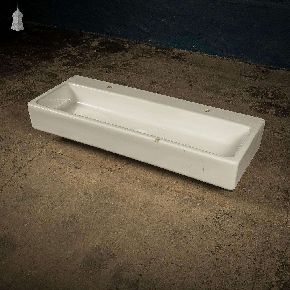 White Trough Sink