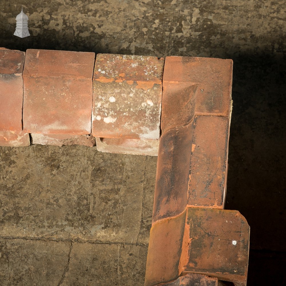 Pair of 19th C Red Brick Windows