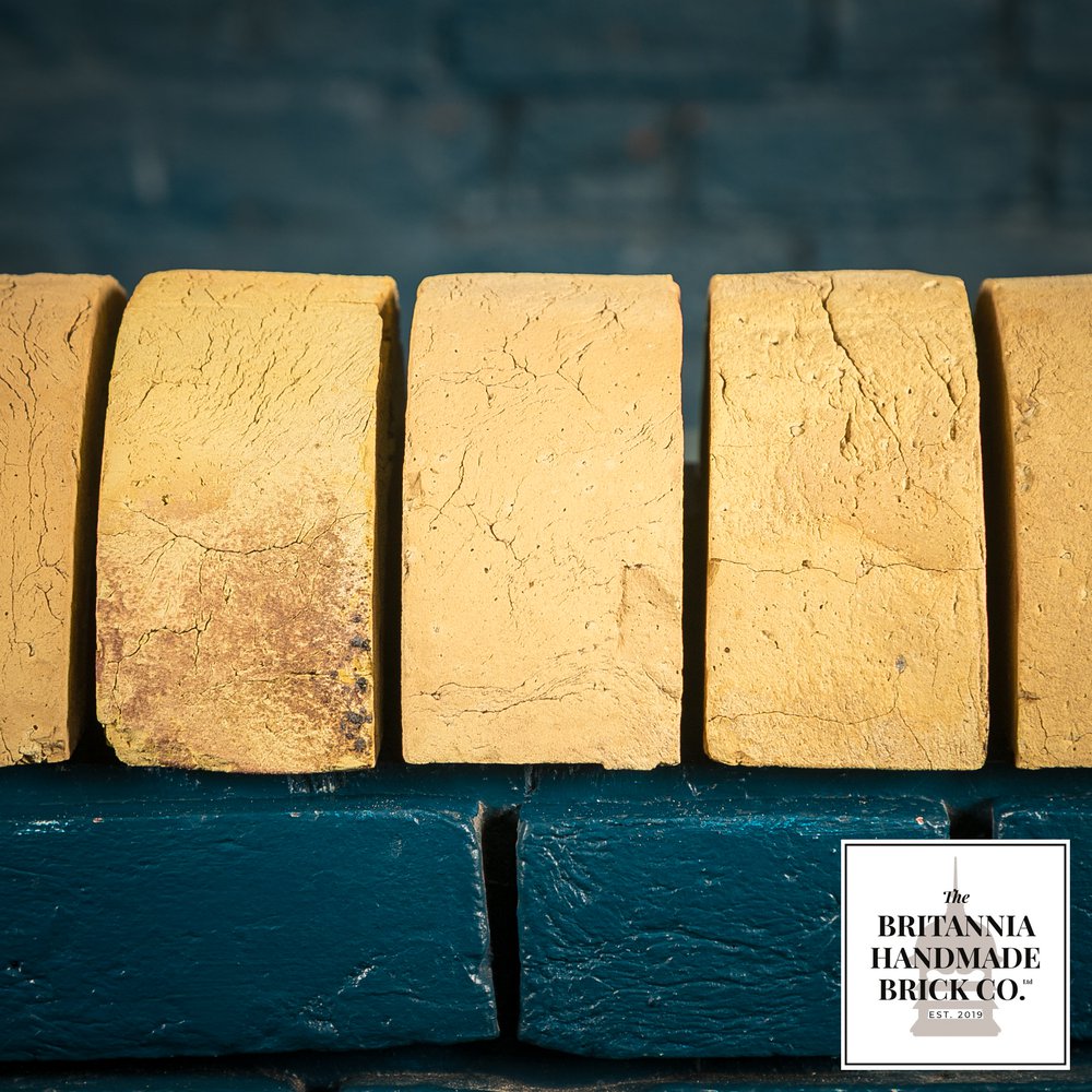 Half Round Handmade Buff Coping Brick, Period Style Wall Copings