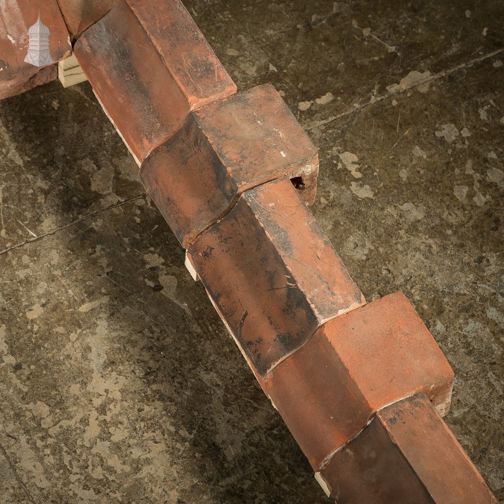 Pair of 19th C Red Brick Windows