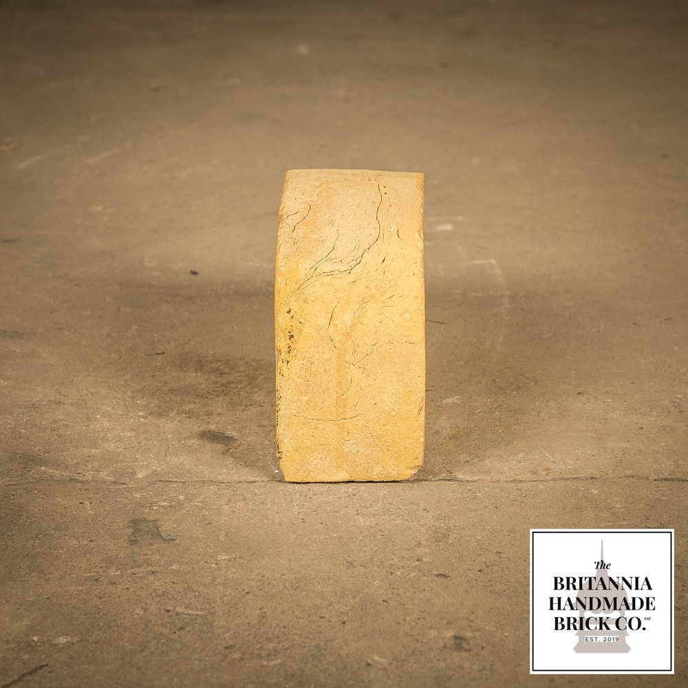 Half Round Handmade Buff Coping Brick, Period Style Wall Copings