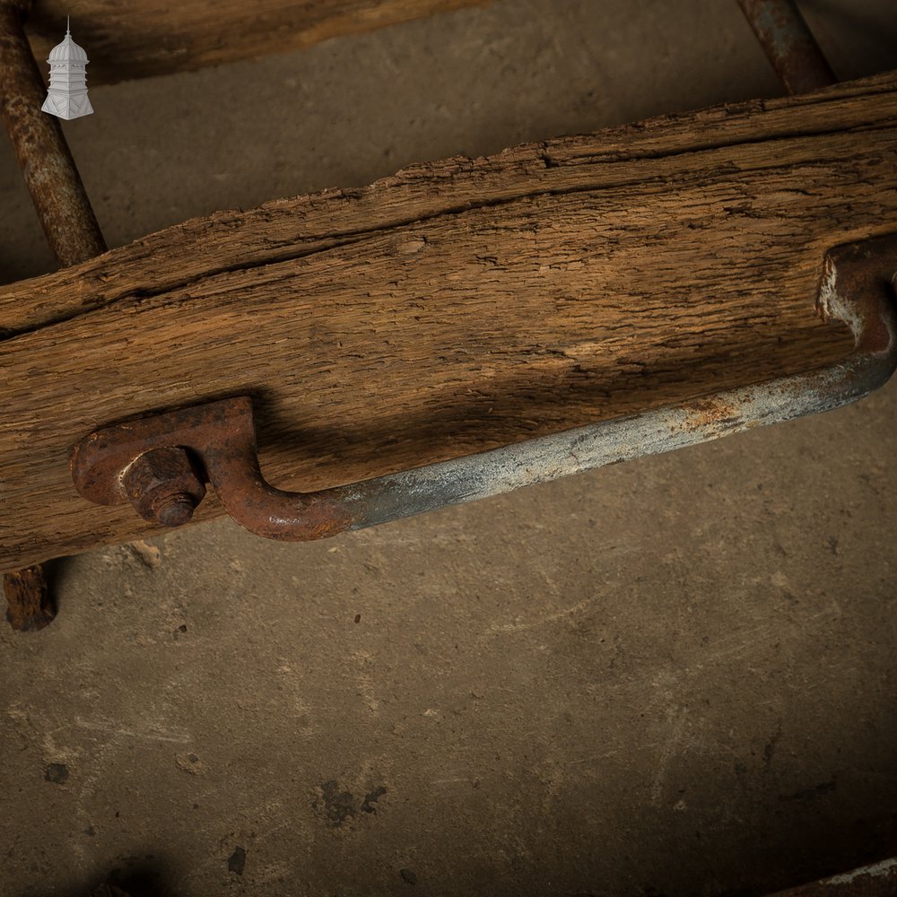 Vintage Industrial Cable Rollers, Set of Three