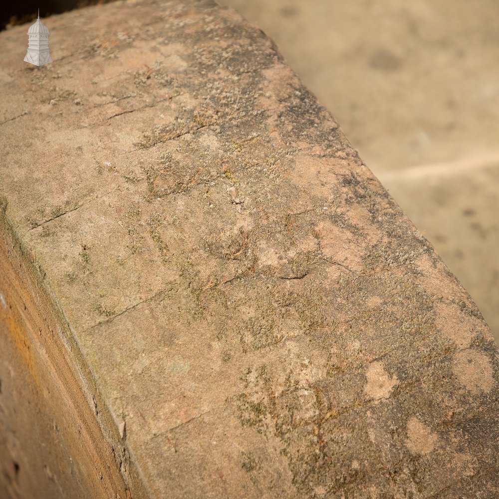 Batch of 8 Antique Half Round Granite Millstones