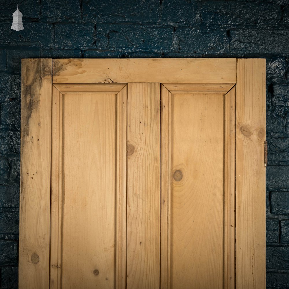 Victorian Paneled Door, 4 Panels with Moulding Trim