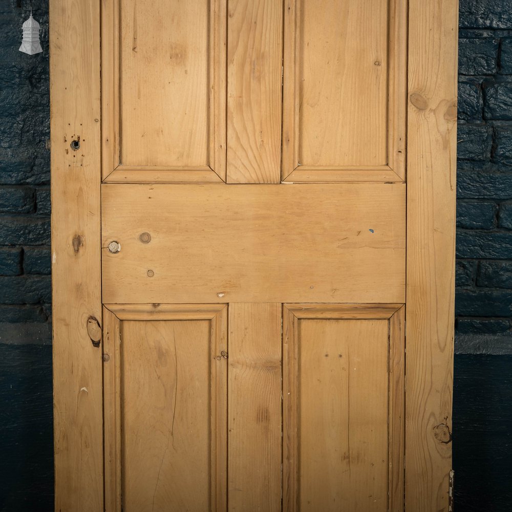 Victorian Paneled Door, 4 Panels with Moulding Trim