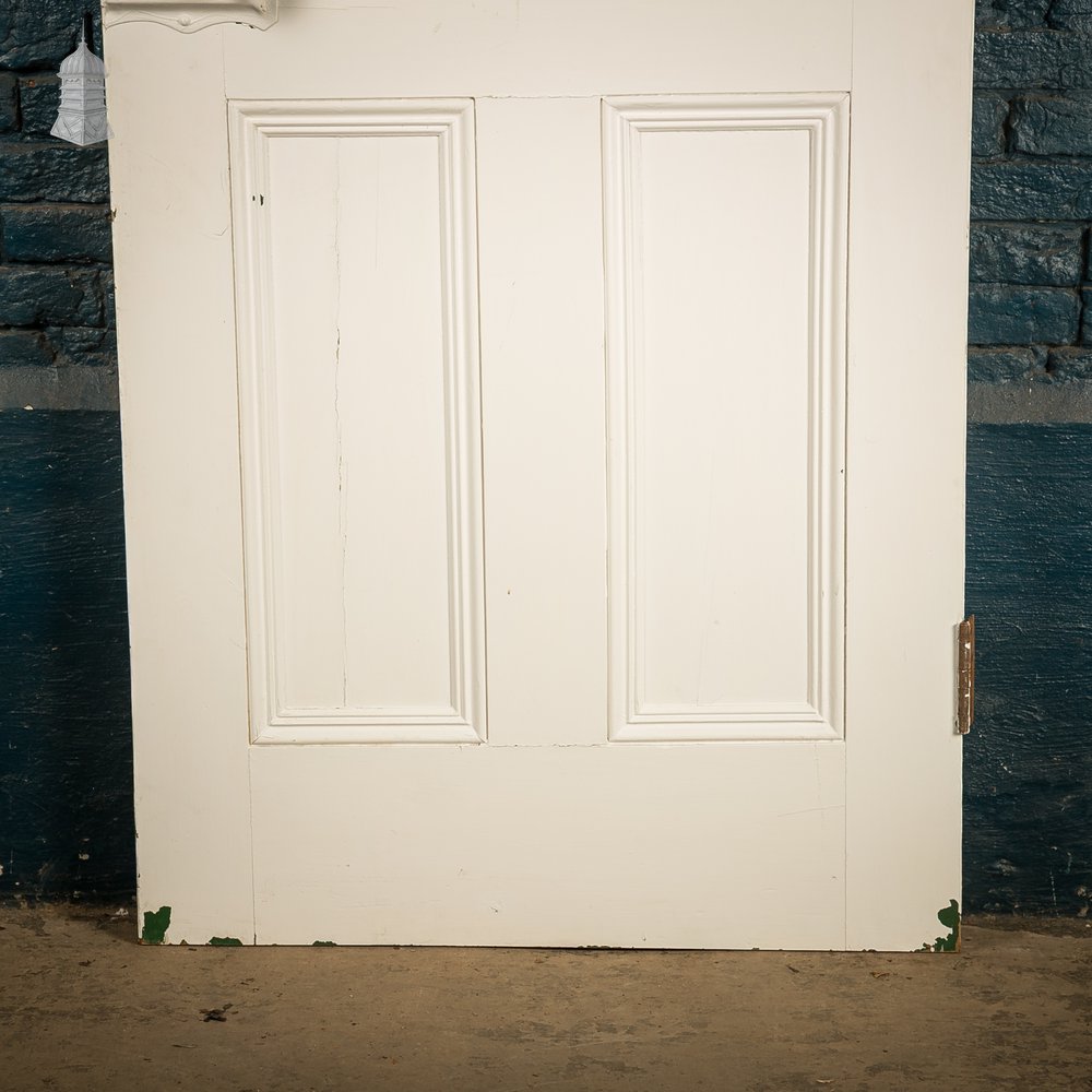 Half Glazed Door, 4 Panel, Textured Glass.