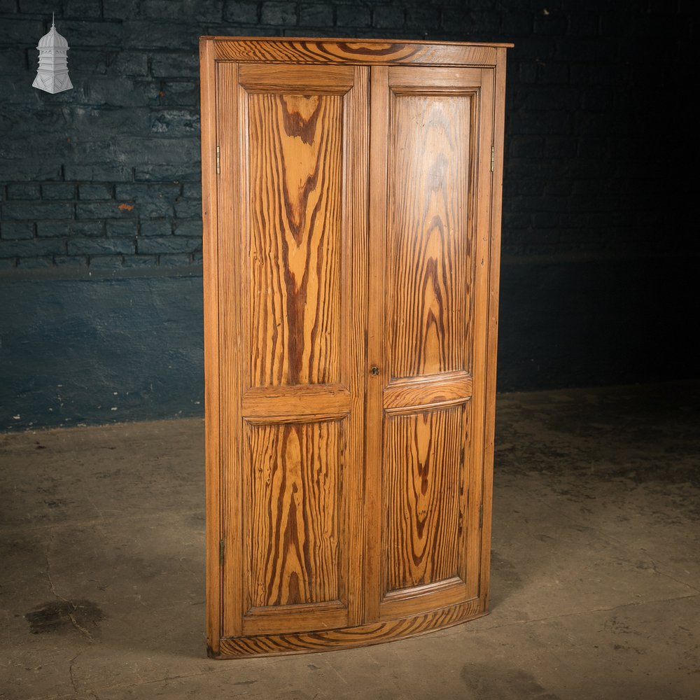 Corner Cupboard, Pitch Pine