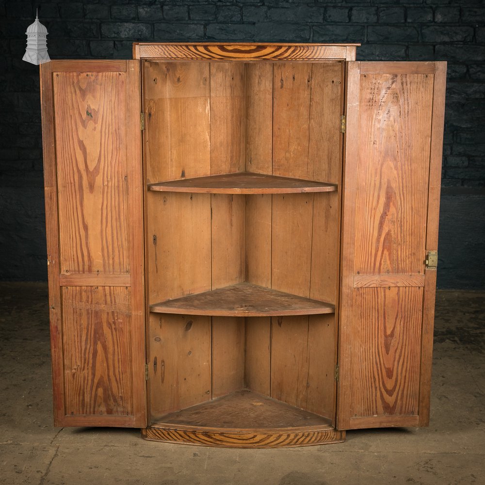 Corner Cupboard, Pitch Pine