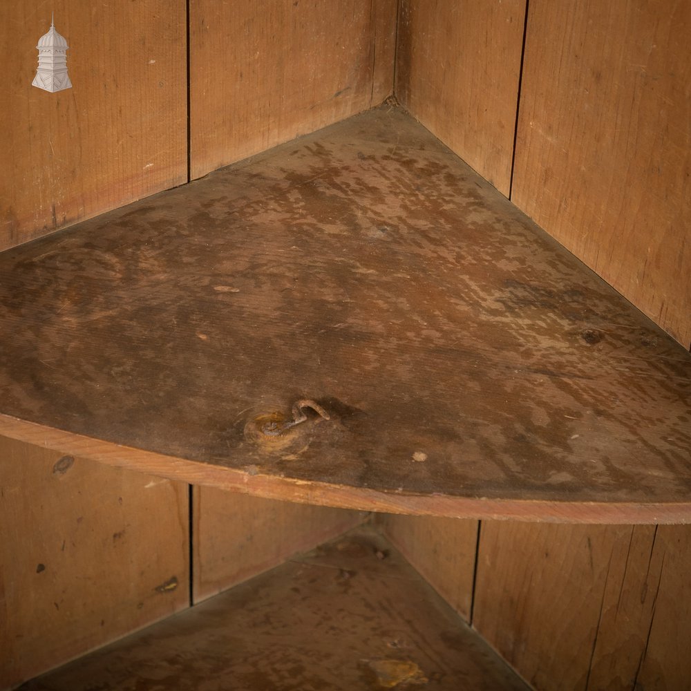 Corner Cupboard, Pitch Pine