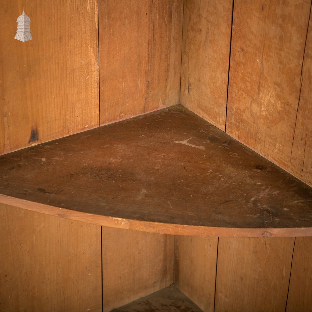Corner Cupboard, Pitch Pine