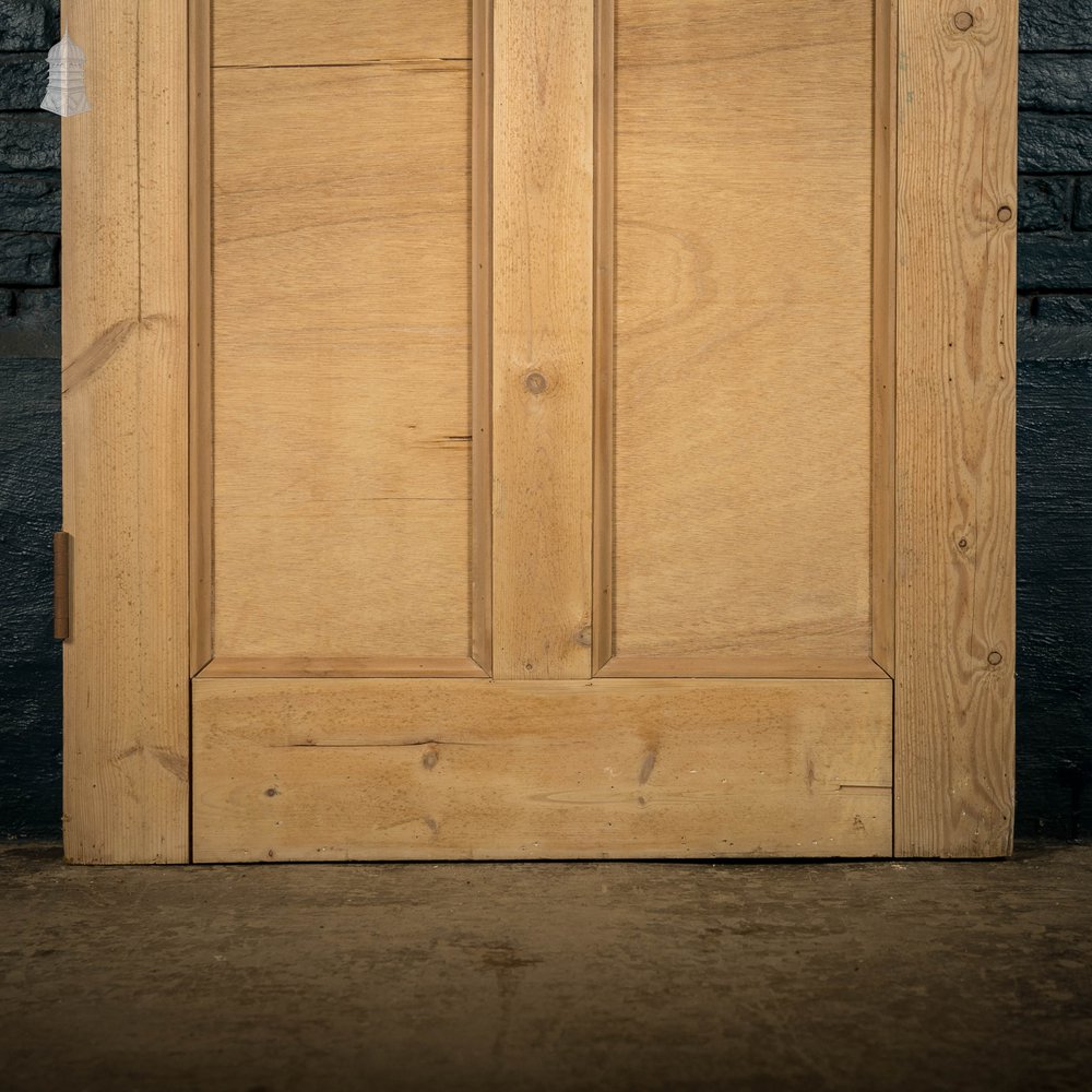 Glazed Pine Door, Framed Plank and Ledge with Glazing