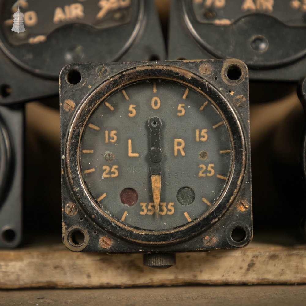 Aircraft Dials and Switches, Small Boxed Collection