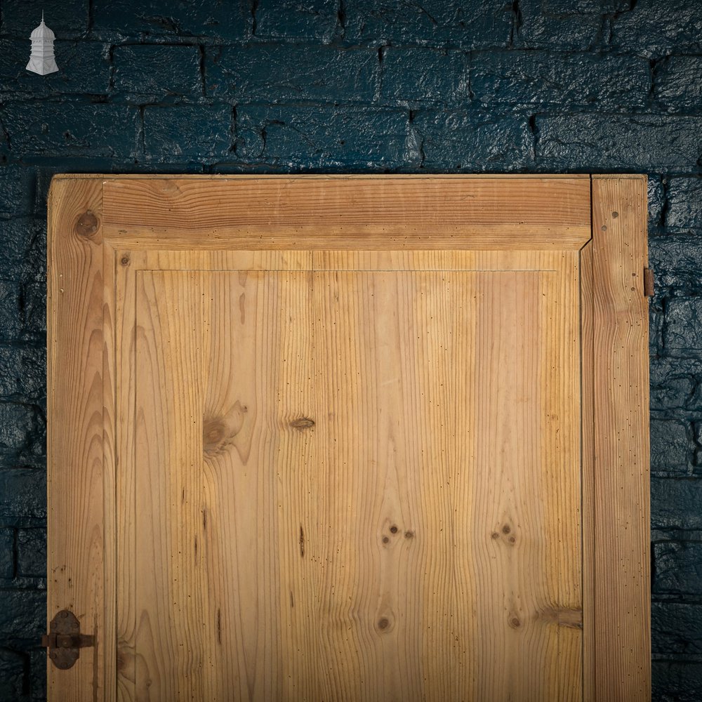 Victorian Paneled Door, Pine 2 Panel