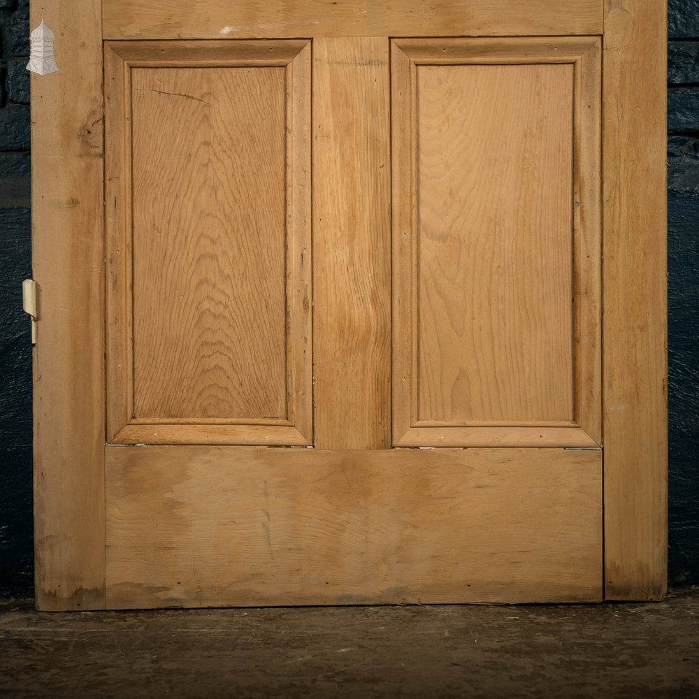 Victorian Glazed Door, Half Glazed with ‘Frostlyte’ Style Textured Glass