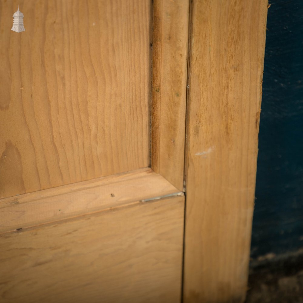 Victorian Glazed Door, Half Glazed with ‘Frostlyte’ Style Textured Glass