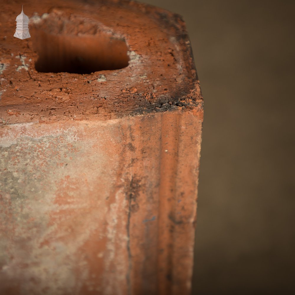 Domed Wall Copings, Terracotta, - A Run of 3.3M