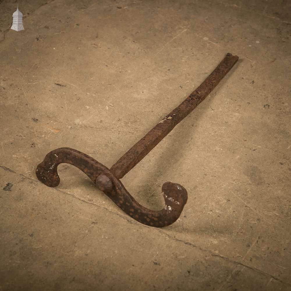 Reclaimed Wall Tie, Wall Plate, Wrought Iron Wall Anchor