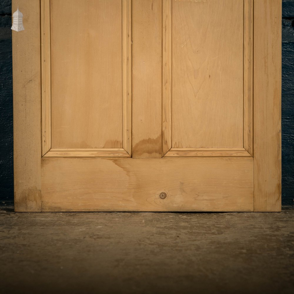 Half Glazed Door, Victorian 3 Panel Pine