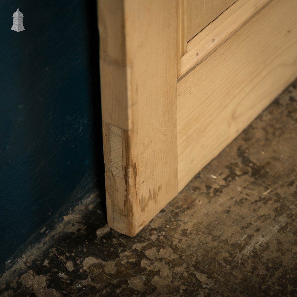 Half Glazed Door, Victorian 3 Panel Pine