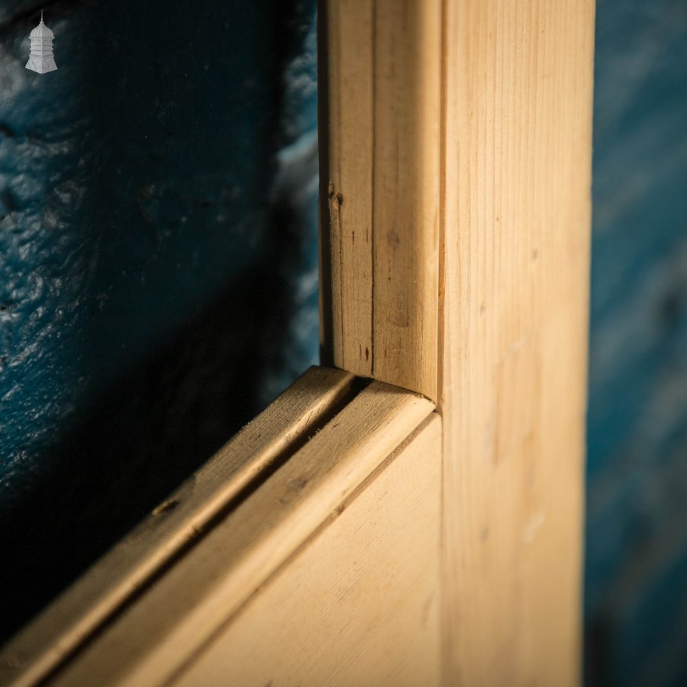 Half Glazed Door, Victorian 3 Panel Pine