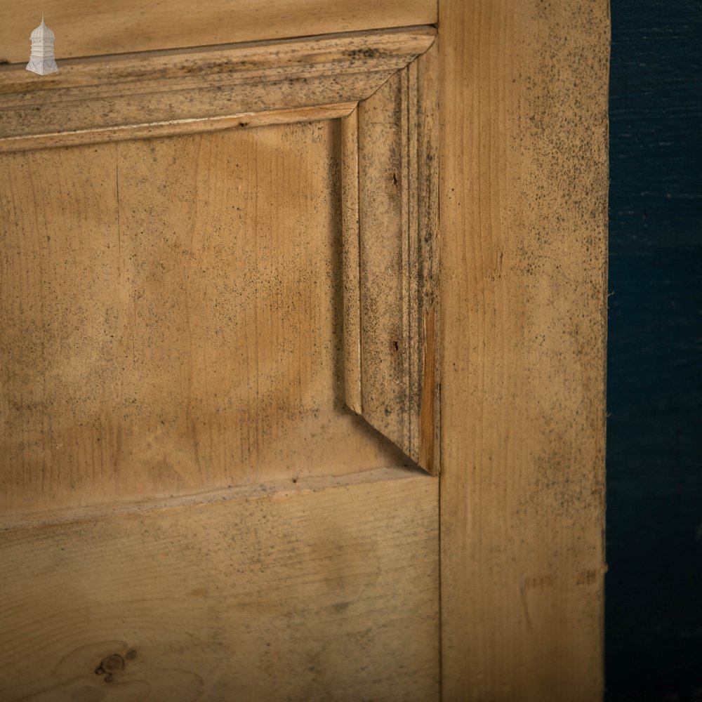 Pine Paneled Door, Victorian 4 Panel mouldings