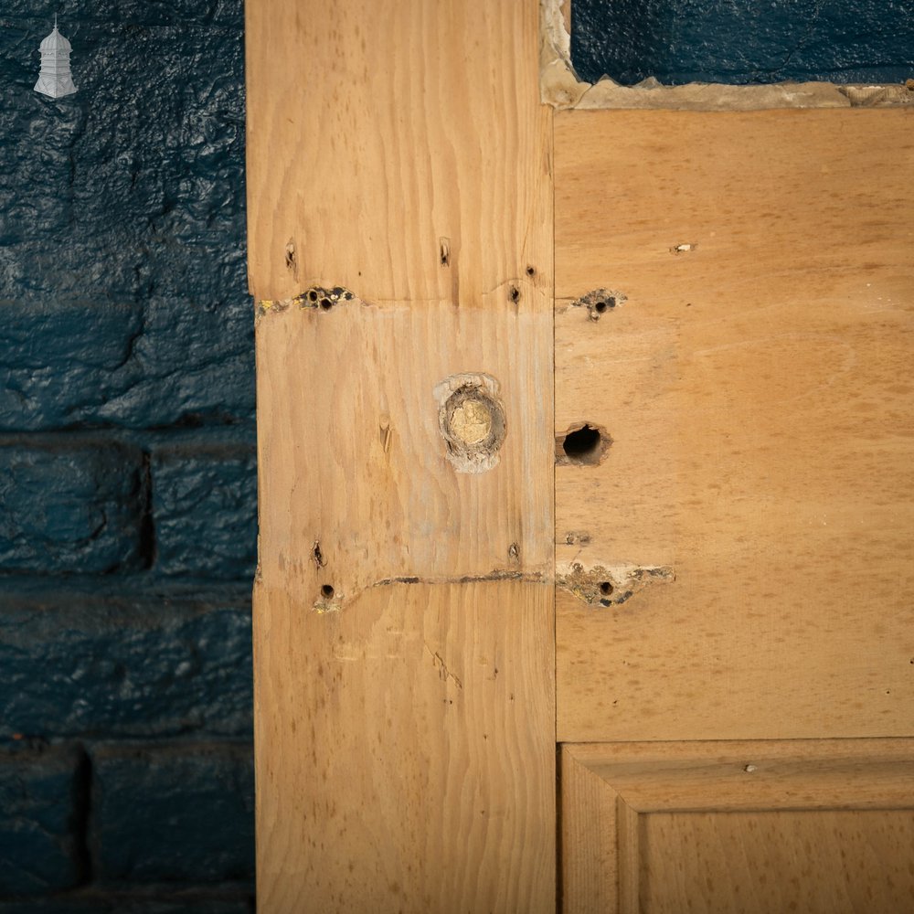 Half Glazed Door, 3 Panel Pine