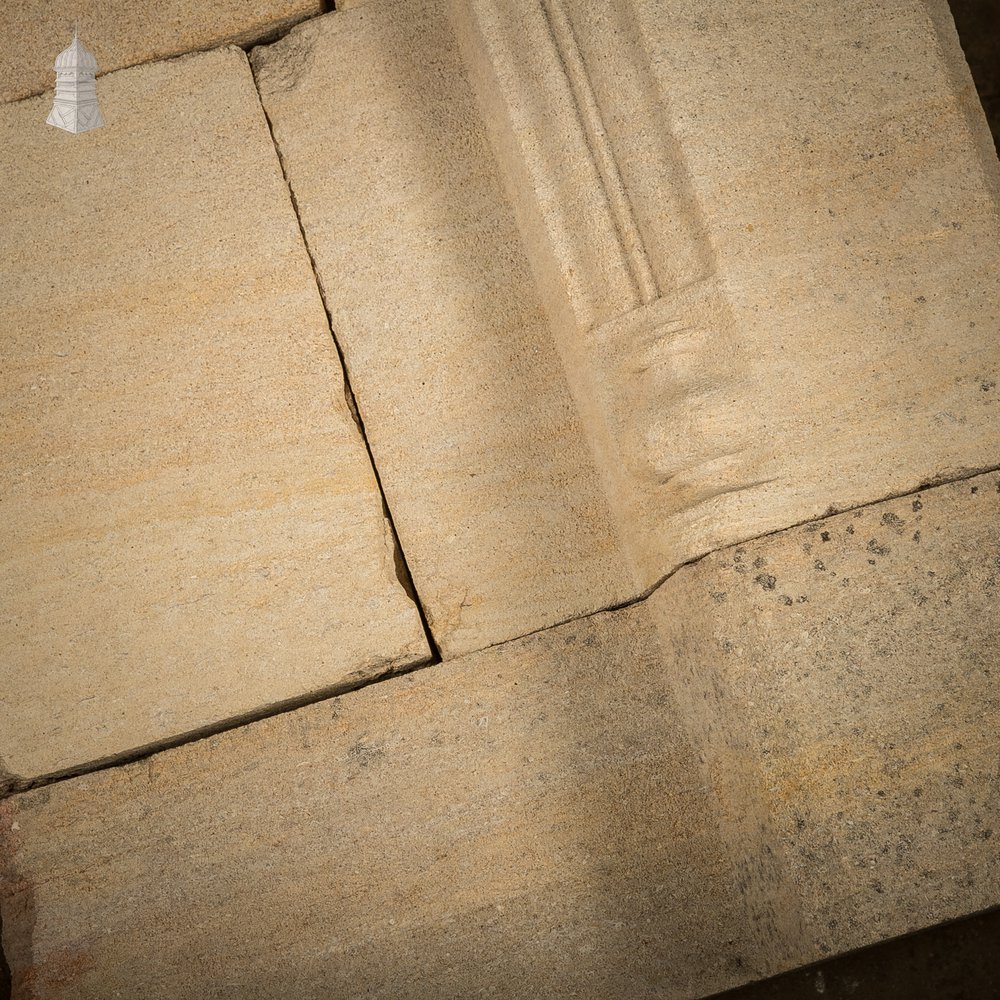 Sandstone Fireplace & Hearth