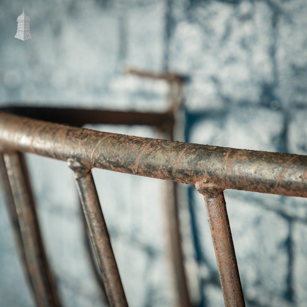 Pair of Wrought Iron Hay Baskets