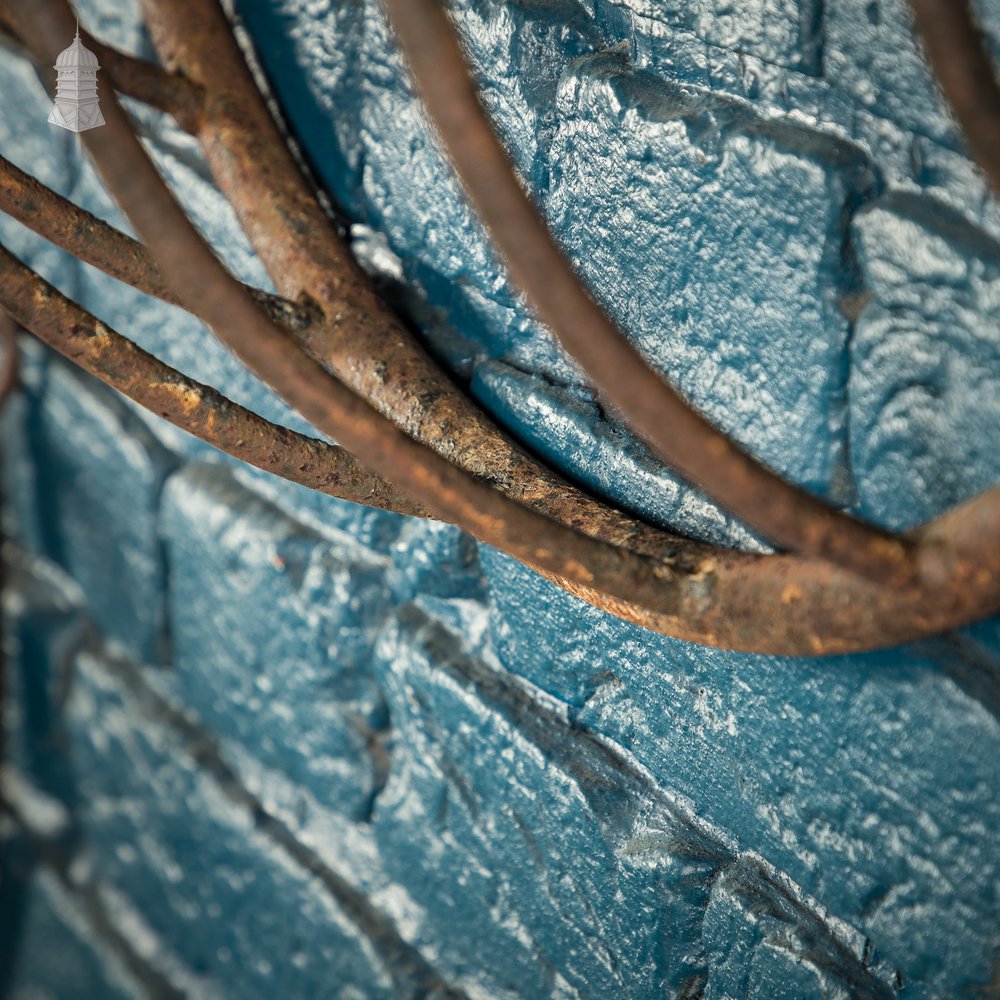 Pair of Wrought Iron Hay Baskets