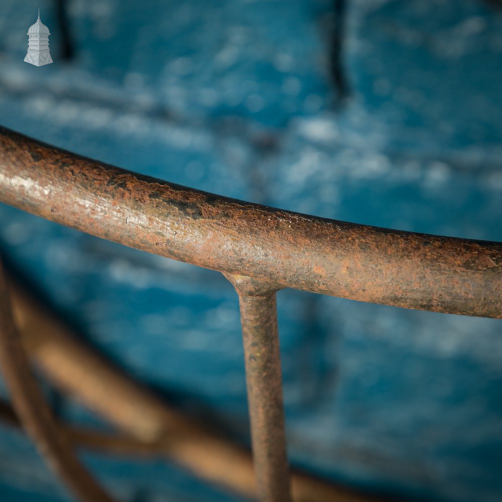 Pair of Wrought Iron Hay Baskets