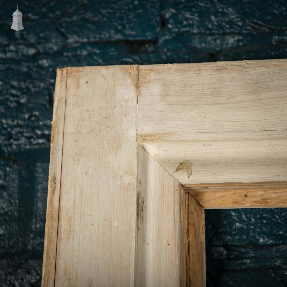 Half Glazed Door, Victorian 4 Panel Pine