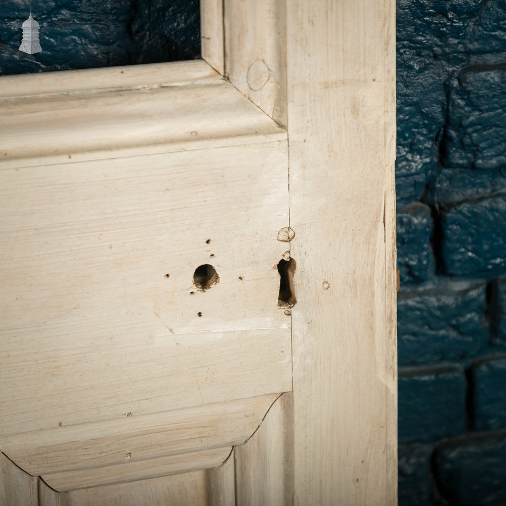 Half Glazed Door, Victorian 4 Panel Pine