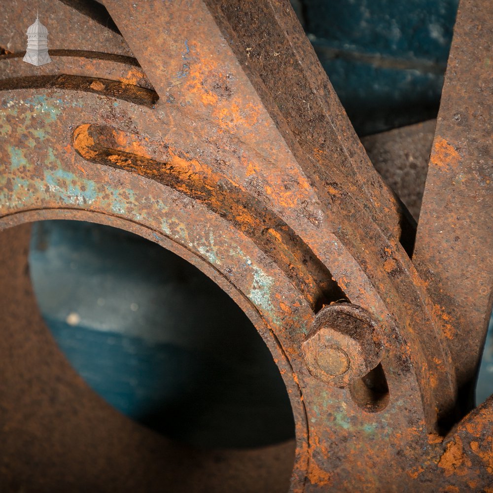 Metal Tractor Wheel