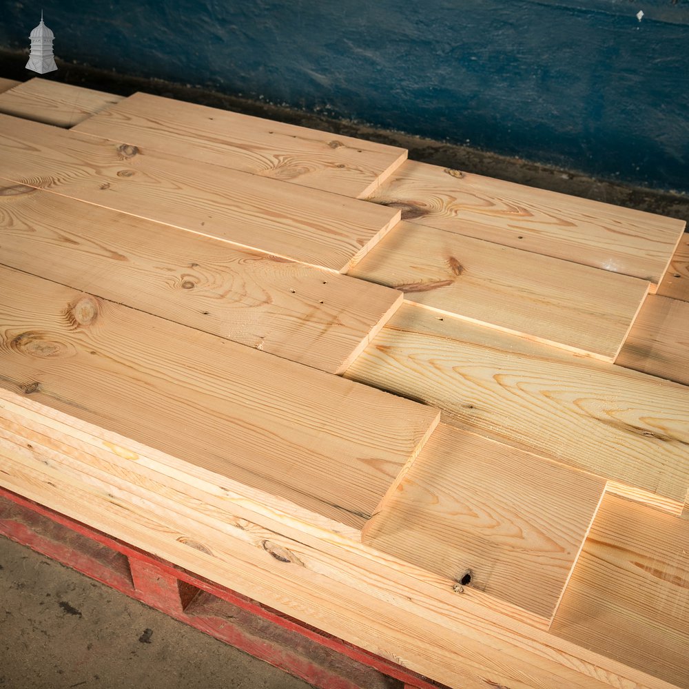 Resawn Pine Floorboards, 9 ¾" Wide, Batch of 30 Square Metres