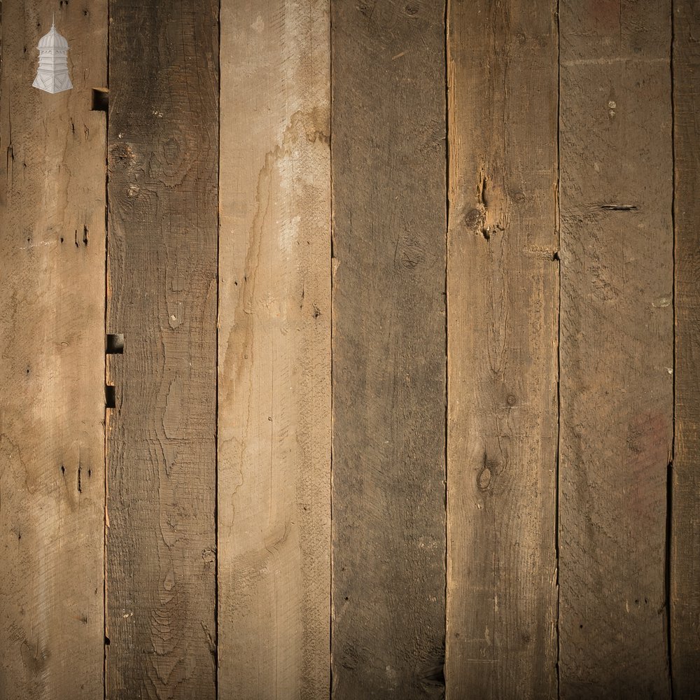7" Inch Wide Pine Floorboards cut from Salvaged Floor Joists, Batch of 5 Square Metres