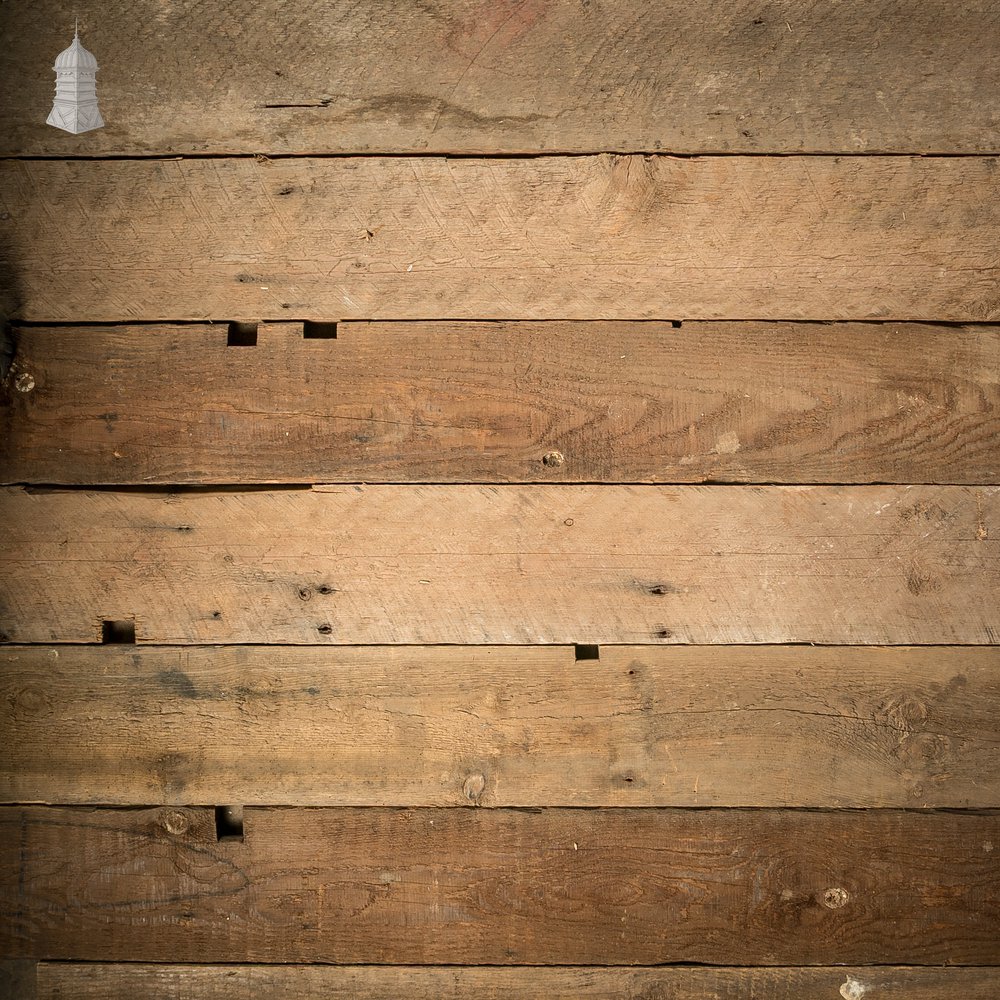 7" Inch Wide Pine Floorboards cut from Salvaged Floor Joists, Batch of 5 Square Metres