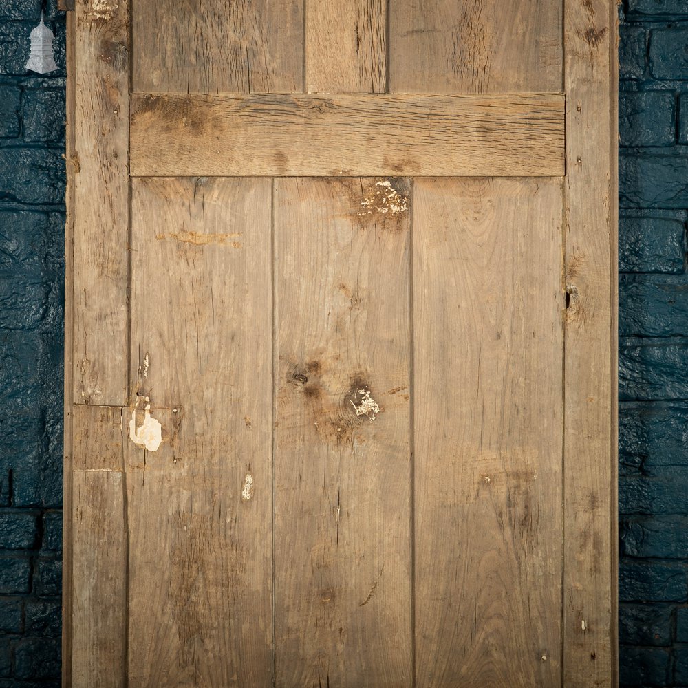 Oak Paneled Door, Moulded 7 Panel