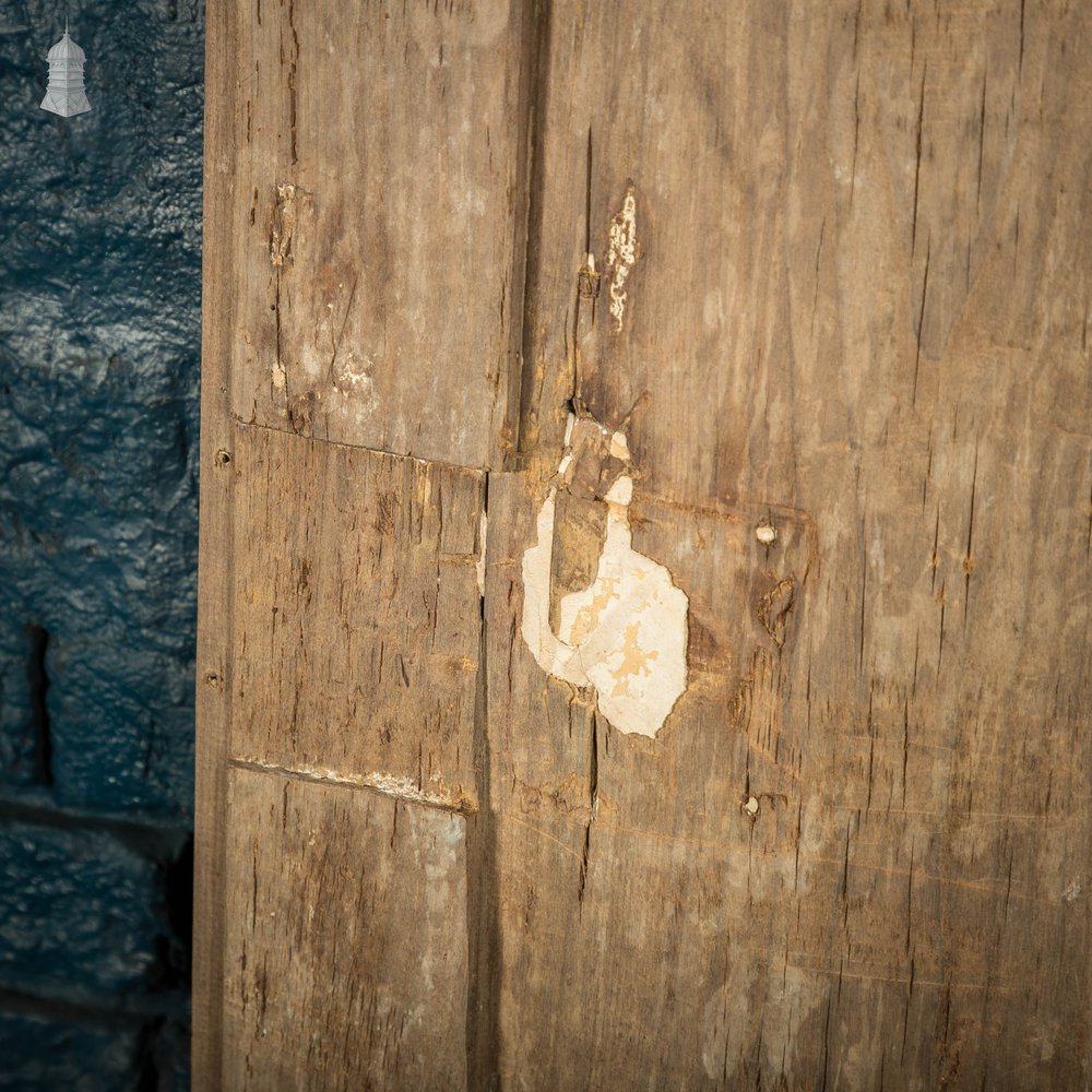 Oak Paneled Door, Moulded 7 Panel