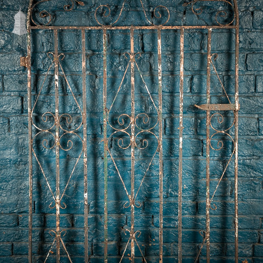 Arch Top Gate, Wrought Iron Pedistrian Gate