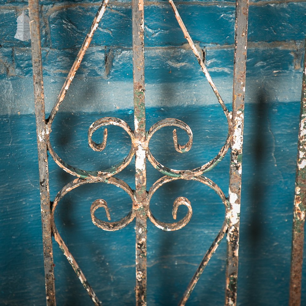 Arch Top Gate, Wrought Iron Pedistrian Gate