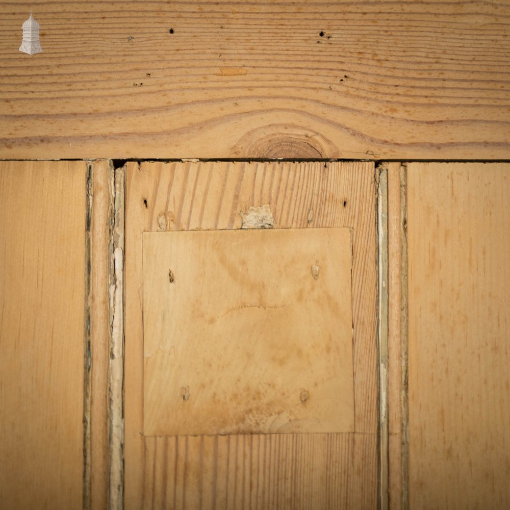 Glazed Pine Door, Victorian 5 Panel