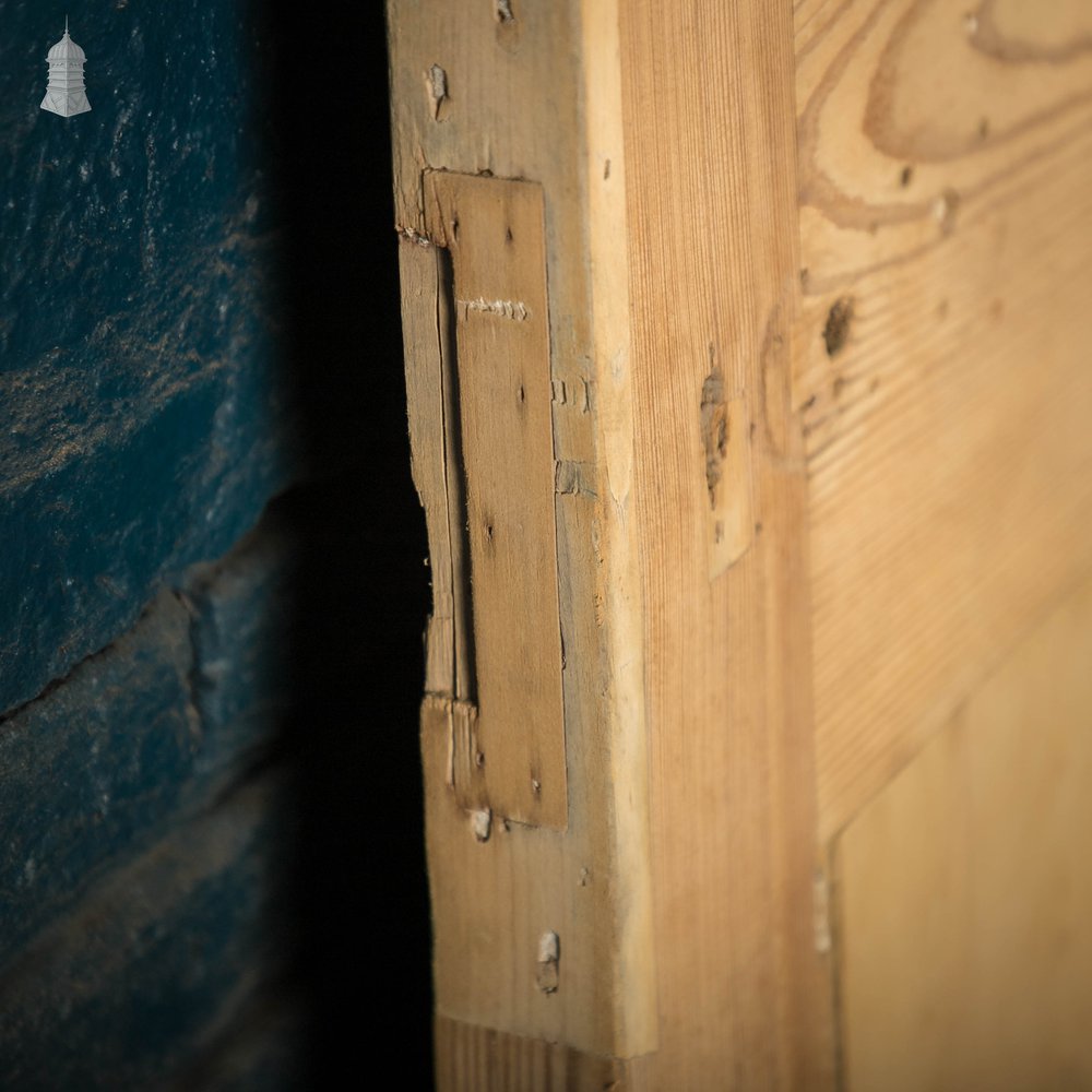 Glazed Pine Door, Victorian 5 Panel