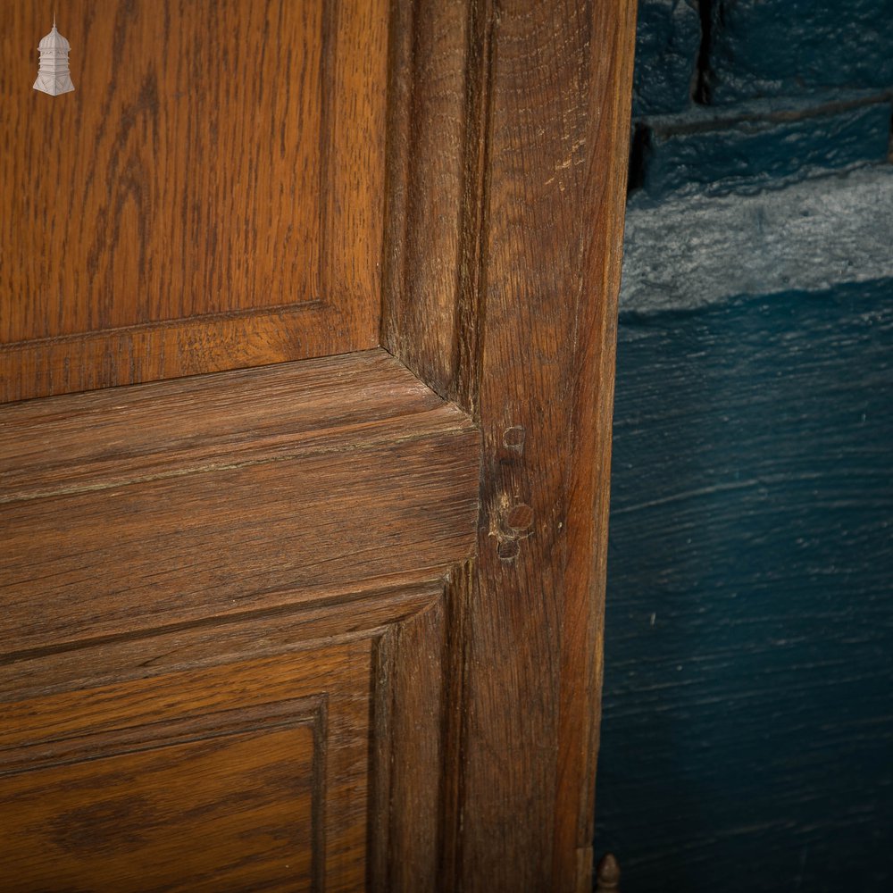 Oak Cupboard Doors, Moulded 2 Panel Pair