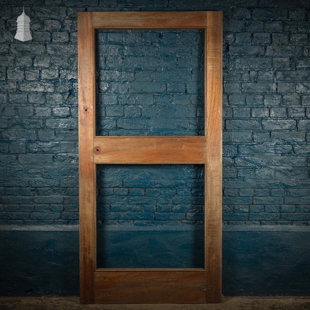 Hardwood Glazed Door – 2 Panel Openings