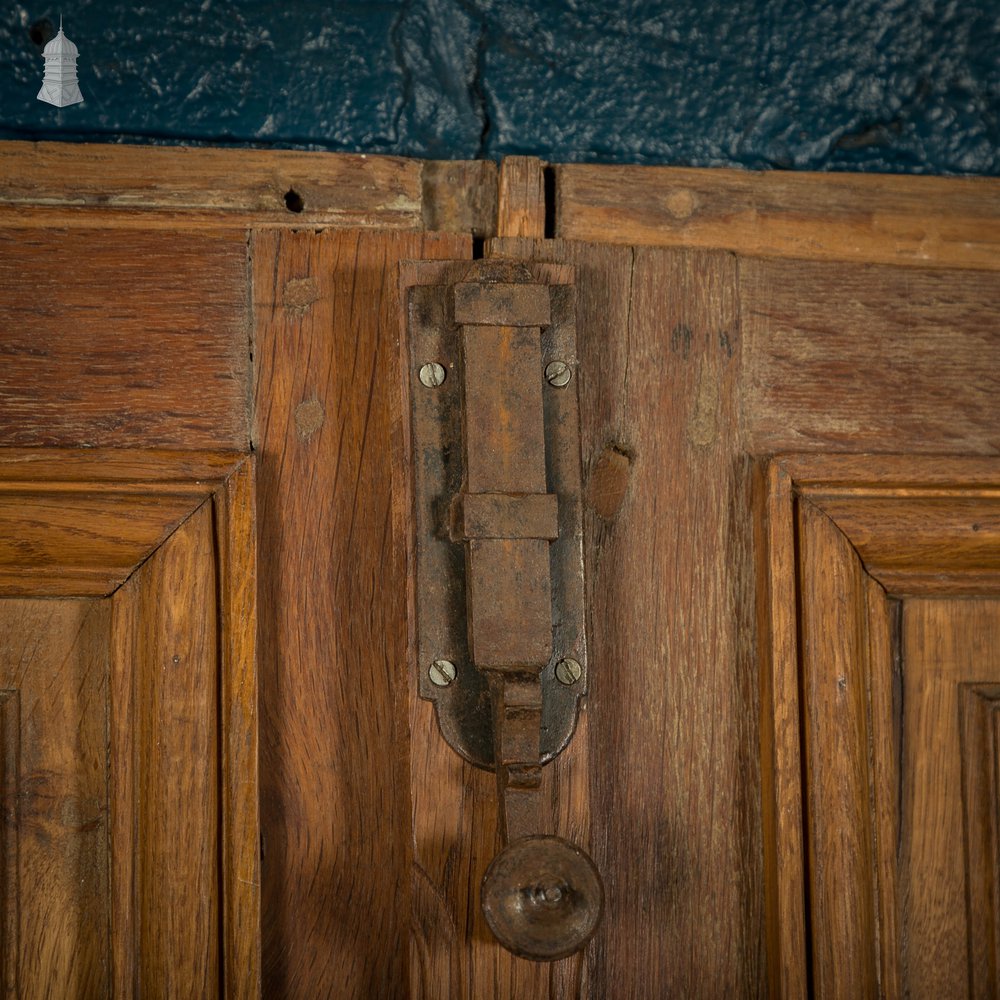 Oak Cupboard Doors, Moulded 2 Panel Pair