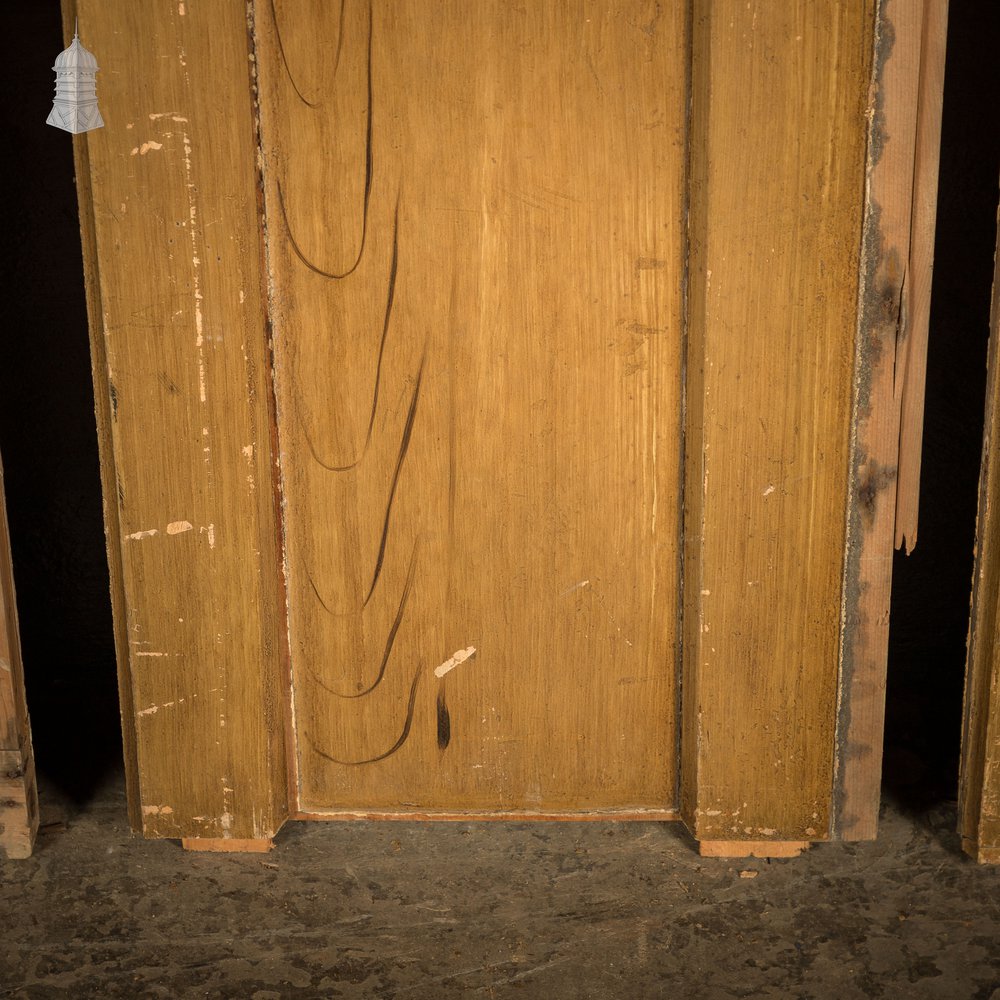 Pine Panelling,  Faux Woodgrain, 2 Panel - A Run of 8M